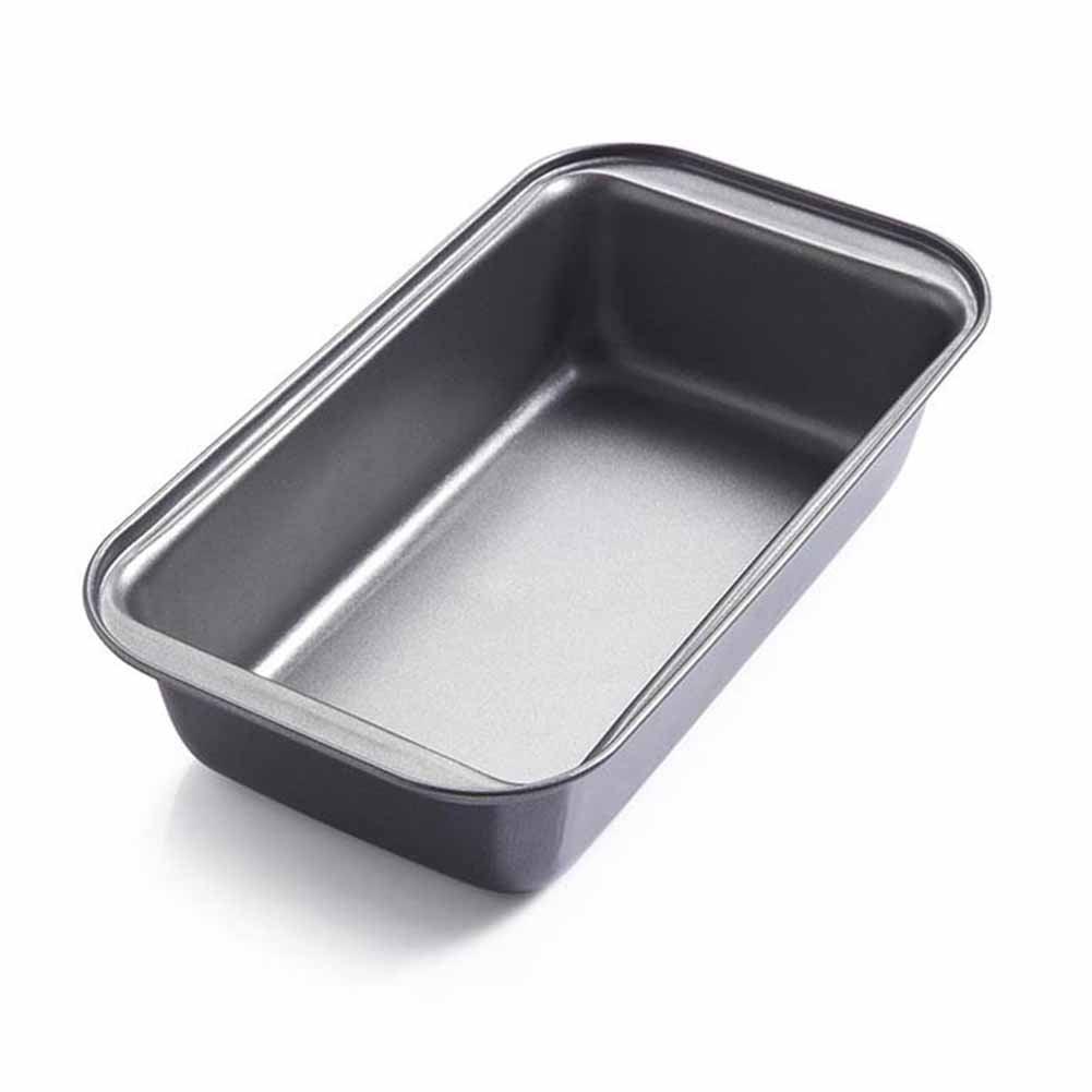 Home Kitchen Bakeware Baking Stainless Steel Rectangle Mold Cake Loaf Bread Pan 