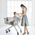 thumbnail image 4 of Cubierta de carrito de compras para bebés Silla alta universal para niños pequeños y cojín para carrito de compras Bolsa de transporte, bolsa de almacenamiento suave lavable para cochecito, 4 of 5