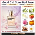 thumbnail image 2 of Seamless Hold Good Girl Gone Rose White Floral Fruity Woody Perfume for Women Parfum | Inspired Luxury Fragrance | Long-Lasting Scent - 1 oz (30 ml), 2 of 6