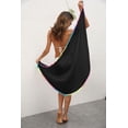 thumbnail image 4 of Uniexcosm Women's Short Sarongs Beach Wrap Sheer Bikini Wraps Chiffon Cover Ups for Swimwear, 4 of 6