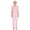 Pink, variant on Alzheimers Patient Adaptive Jumpsuit for Women with Anti-Strip Design and Back Zipper Pink S