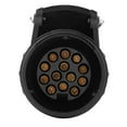 thumbnail image 1 of Fugacal Trailer Plug Connector Trailer Plug, 13 Pin Trailer Plug, Caravan Lights Power Trailer For European Car Caravan Towbar Towing, 1 of 8