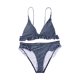 thumbnail image 2 of TRKIYQC, conjunto de Bikini a cuadros para mujer, traje de baño con volantes dulces, traje de baño Sexy de cintura baja, traje de baño separado de dos piezas TRKIYQC moderno, 2 of 8