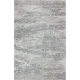 thumbnail image 1 of Bashian S217-GY-5X7.6-VW217 Norwalk Collection Abstract Contemporary Wool & Viscose Hand Tufted Area Rug, Grey - 5 ft. x 7 ft. 6 in., 1 of 1