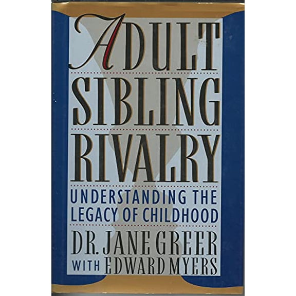 Pre-Owned Adult Sibling Rivalry Hardcover
