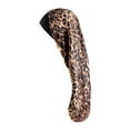 thumbnail image 5 of segolike Women Long Satin Bonnet Womens Hair Bonnet Portable Comfortable for Hair Care Satin Cap Night Night Cap for Beauty Salon Bath Leopard Print, 5 of 8
