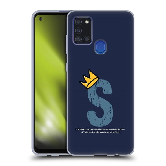 Head Case Designs Officially Licensed Riverdale Jughead Jones S Crown Logo Soft Gel Case Compatible with Samsung Galaxy A21s (2020)