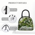thumbnail image 4 of Fotbe Nature Hand Daisies Art Bolsa de Almuerzo con Estampado, Lonchera Aislada, Contenedor de Comida Reutilizable Tipo Cooler a Prueba de Fugas, 4 of 6