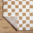 thumbnail image 4 of Artistic Wavers Urban Shag Area Rug, 7'10" x 10'2", Mustard/Cream, 4 of 5