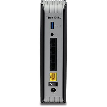 TRENDnet Wireless AC1750 Dual Band Gigabit Router with USB Share Port, TEW-812DRU Version