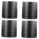 thumbnail image 2 of 4 elevadores de muebles de metal resistente, multiusos, antideslizantes, altura ajustable para cama Negro, 2 of 9