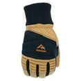 thumbnail image 2 of Ridgecut RC98102-L Men's Thinsulate Lined Water-Resistant Cowhide Leather Ski Glove XL Black/Tan 1-Pair, 2 of 5