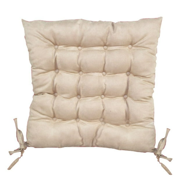 Suede Square Chair Cushion Home Sofa Cushion Washable Dining Garden Patio Seat Pad Home Decor