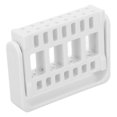 thumbnail image 3 of Nail Art Drill Holder Display Stand 16 Holes Nail Art Tool Display Organizer Stand Nail Salon Accessories White, 3 of 5
