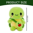 thumbnail image 4 of Turtle Stuffed Animal Cute Sea Turtle Stuffed Animal Plush Toy For And Adults, 4 of 9