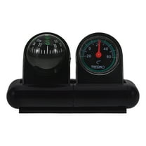 Auto Compass with Thermometer Adjustable Car