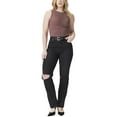thumbnail image 4 of PAIGE womens  Knockout Onyx Cloud Destructed Jean, 33, 4 of 5