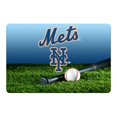 thumbnail image 1 of New York Mets Pet Bowl Mat Team Color Baseball Size Large, 1 of 1