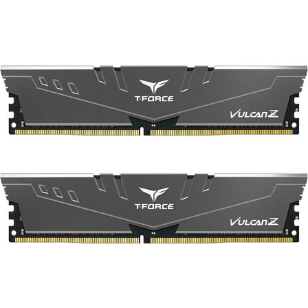 Team T-FORCE VULCAN Z 16GB (2 x 8GB) 288-Pin PC RAM DDR4 3200 (PC4 25600) Desktop Memory Model TLZGD416G3200HC16CDC01