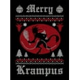 thumbnail image 2 of Krampus Ugly Christmas Sweater, Christmas, Saint Nicholas, Chains, Austria, Croatia, Hungary, Germany, Goat, 2 of 4