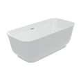 thumbnail image 3 of A&E Bath and Shower Mina-67-WHT, 3 of 5