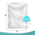 thumbnail image 2 of Clear Laminated Vacuum Pouches, 3 Mil Poly-Nylon, 1000 Count, 8 x 15 in, 2 of 5