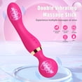 thumbnail image 3 of Gennadiya Wand Massager for Women, Dual vibration, 8 Speeds 20 Vibrating Modes, 3 of 8