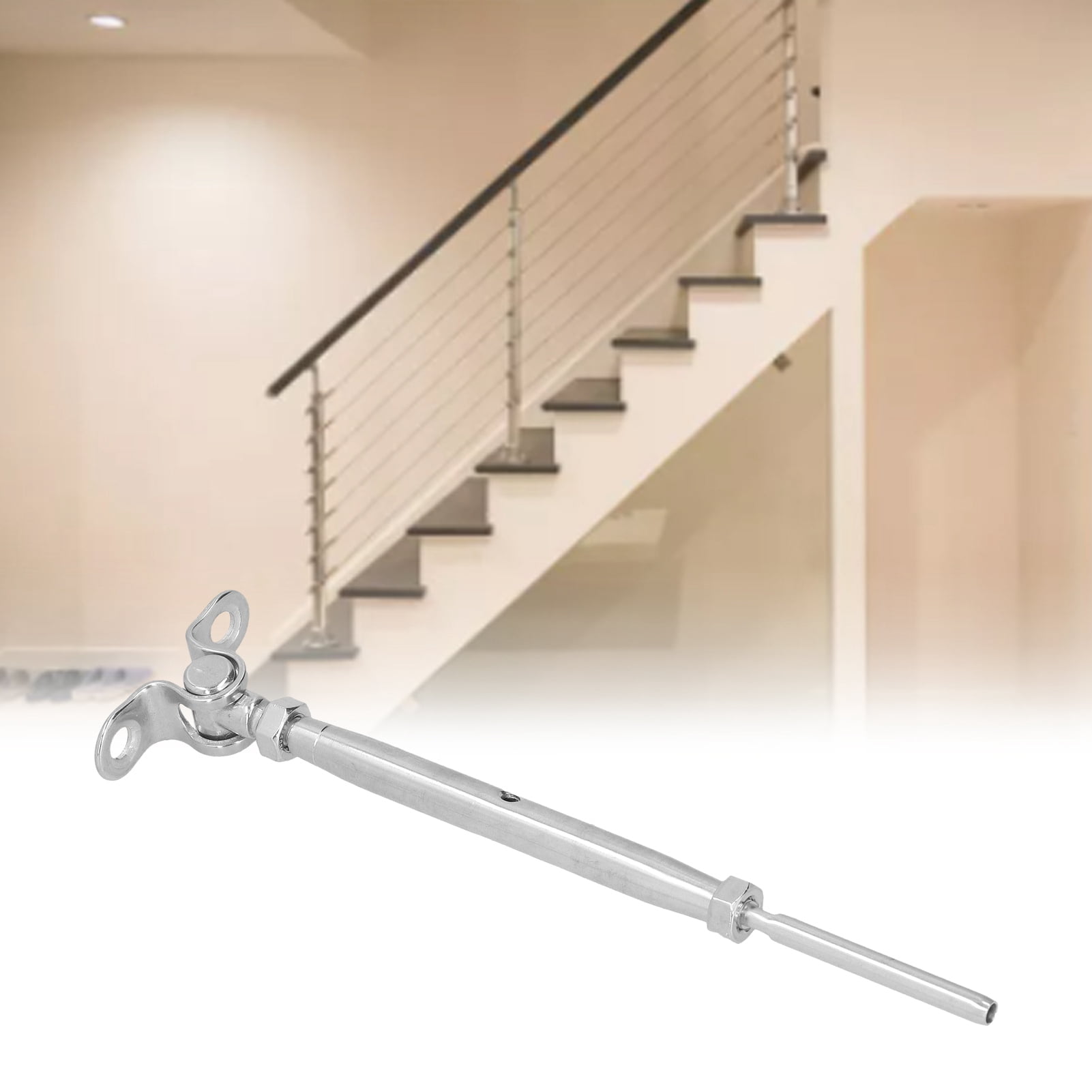LHCER Cable Railing Hardware Kit, Weatherproof High Tensile Strength