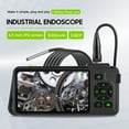 thumbnail image 4 of TFixol Industrial Endoscope with 4.5-inch IPS Color Display 1080P Photos Videos Snake Camera with 6 LED Lights Borescope IP67 Waterproof 2 Million Pixels Inspection Camera with TF Card Slot for Mainte, 4 of 7