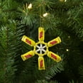 thumbnail image 6 of 4" Sugar Daddy Lollipop Snowflake Christmas Ornament, 6 of 6