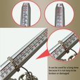 thumbnail image 4 of Ring Sizer Gauge Measuring Meter Jewelry Professional Hand Sizing Stick Replacement Measurement Gadget Craftsman Bar Shop Aluminum Alloy Sizer, 4 of 7