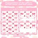 thumbnail image 2 of Pegatinas para tarjetas de crédito y débito con bonitos lazos rosas, resistentes al agua y a los arañazos, atractivas y personalizadas, 4 estilos para tarjetas de transporte., 2 of 8