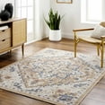 thumbnail image 2 of BoutiqueRugs Lewa Traditional Area Rug - Outdoor Safe - Metallic Gold, Ivory, Navy - 6'7" x 9', 2 of 6