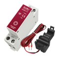 thumbnail image 1 of compatible avec Tuya Smart Life WiFi Meter DIN rail 63A avec Transformateur de Courant, 1 of 11