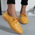 thumbnail image 7 of YLYL Womens Oxfords Shoes Lace up Pointed Toe Slip-On Casual Dress Walking Driving Flats, 7 of 7