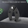 thumbnail image 2 of unique Adjustable Gland Nut Wrench 7463 Small Pin Spanner Tools for Hydraulic Cylinders, 2 of 5