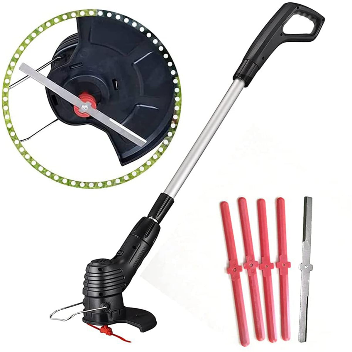 Patio Driveway Garden Gear Electric Weed Killer Burner with Nozzle up to 650 Degree Weeder Tool for Garden Thermal Weeding Stick
