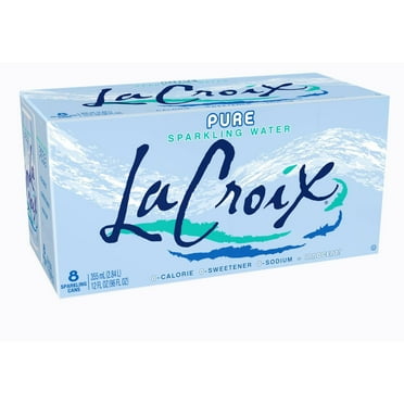 2X - LaCroix Sparkling Water Pure - 8pk/12 fl oz Cans