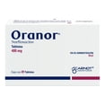 thumbnail image 1 of Oranor Norfloxacino 400 mg Oral 20 tabletas, 1 of 4