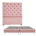 thumbnail image 1 of Box Base Cama King Size + Cabecera Capri Palo de Rosa Dicasa  Dante, 1 of 8