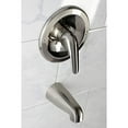 thumbnail image 4 of Kingston Brass KB538LTO Shower Faucet Tub Only, Brushed Nickel, 4 of 5