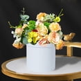 thumbnail image 3 of Weiweiguan Flowers Gift Box Packaging Box Flower Bouquet Paperboard Round Flower Bucket, 3 of 7