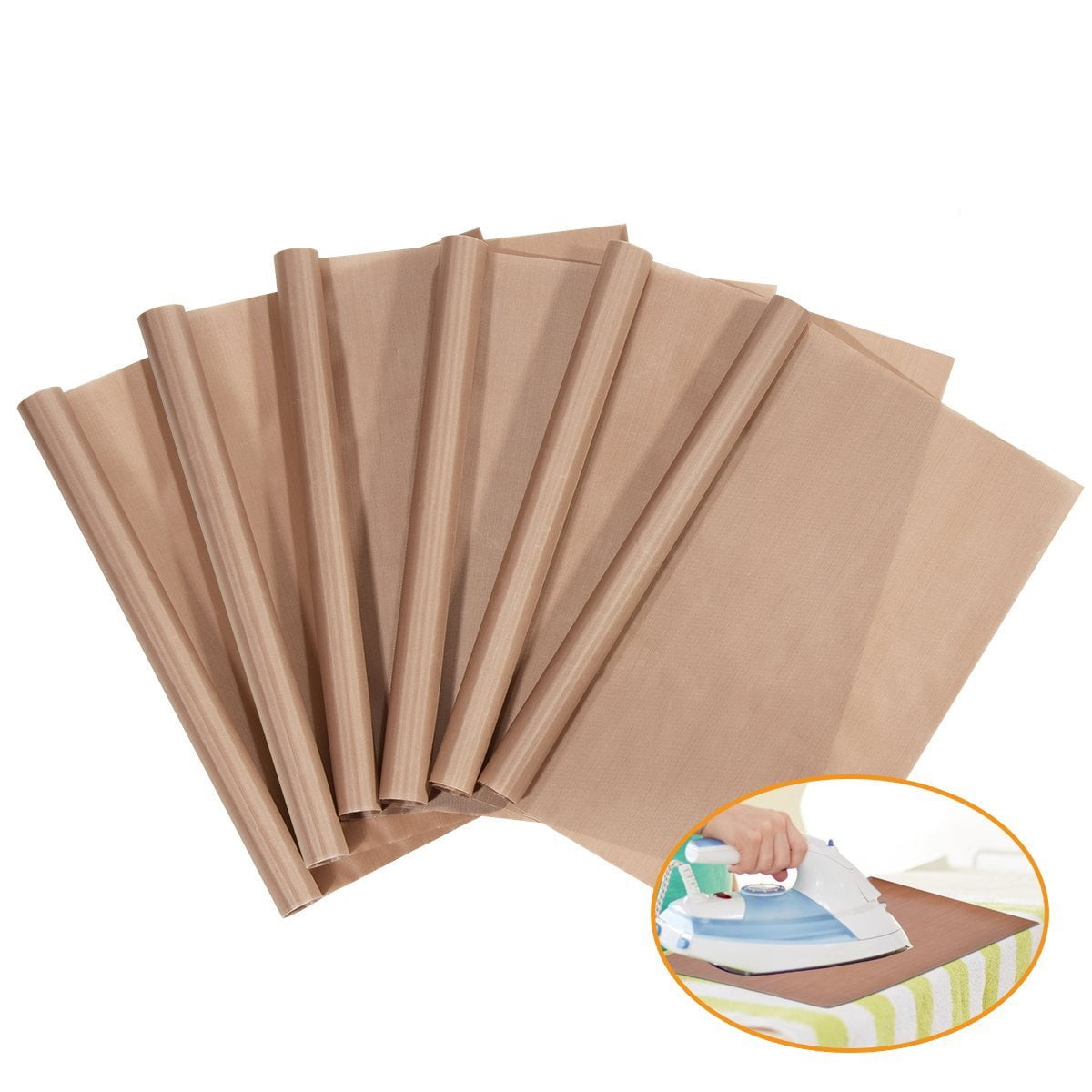 Transfer Paper 16 in x 20 in Brown For Ironing Heat Press Machine 3 Pack