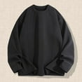 thumbnail image 2 of Men's Thermal Long Sleeve Shirt Winter Warm Lined Undershirt Base Layer Top Cold Weather Black 4XL, 2 of 4