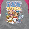 thumbnail image 3 of Paw Patrol - Sketch Character Group - Toddler & Youth Girls Raglan Graphic T-Shirt, 3 of 6