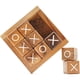 thumbnail image 1 of Tic Tac Toe para niños y adultos Mesa de centro Decoración de sala de estar y decoración de escritorio Juegos familiares Noche Juegos de mesa clásicos Madera Tamaño rústico 4 pulgadas, 1 of 5