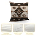 thumbnail image 4 of COMIO American Southwest Aztec Pillow Covers  Lumbar Pillow Covers Home Decorative Cushion Case for Sofa Couch Housewarming Gifts Family Room Décor, 4 of 5