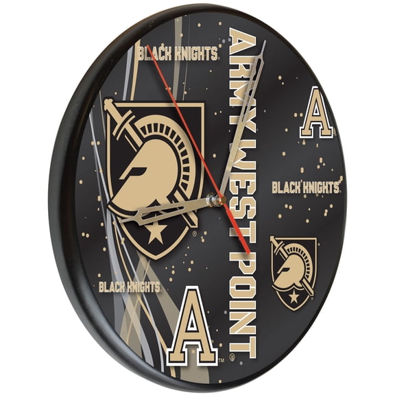 US Military Academy 13" Solid Wood Clock