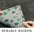 thumbnail image 6 of Gray Christmas Tree Pattern Door Rugs,Washable Non Slip Door Mats Indoor,Decorative Door Mats,Entry Mat Indoor for Entrance,Bedroom,Kitchen,Bathroom,16"x24", 6 of 6