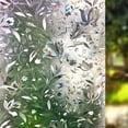 thumbnail image 2 of Window Film,3D Static Glass Films Decorative Tulip Sticker Window Privacy Film Anti-Uv Peel And Stick for Glass Home Kitchen Office Door size 12" x 78.7"/per roll, 2 rolls, 2 of 4